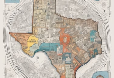 A diverse team collaborating warmly around a laptop with AI data visuals.