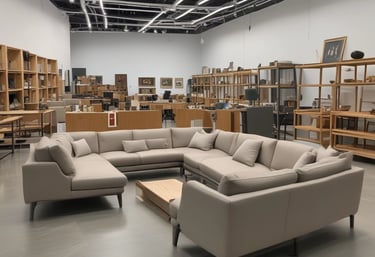 Fleet of company vehicles ready for regional project deliveries in Riviera Maya.