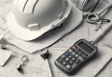 white and blue concrete 4-storey building