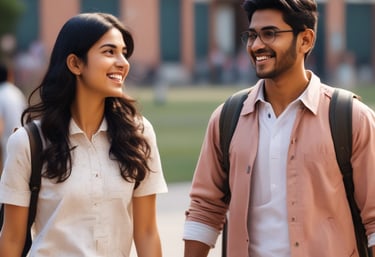 A warm, welcoming office space where an immigration counselor is attentively listening to a family.