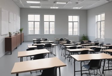 A group of professionals attending a hands-on construction training session.