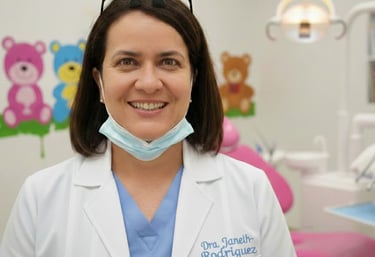 Odontopediatra de Pedia-Line con experiencia en cuidado de los niños