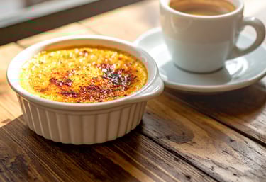 Crème brulée maison