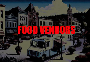 Food vendors for Ale & Cider House