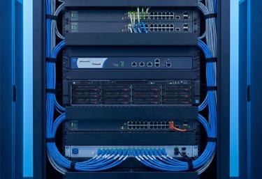 Progettazione e manutenzione reti IP, dal cablaggio strutturato alla gestione server e client
