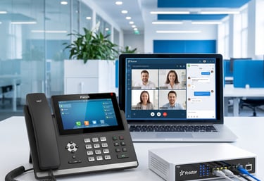 Sistemi telefonici VoIP e soluzioni UCC (Unified Communications)