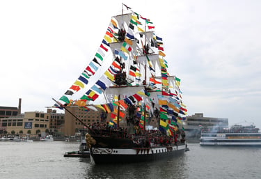 Tampa's gasparilla ship