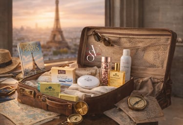 Skincare de viaje en París