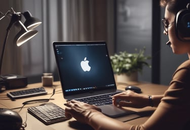 A sleek, modern laptop displaying a clean, minimalist website design with the Nexsys logo visible.