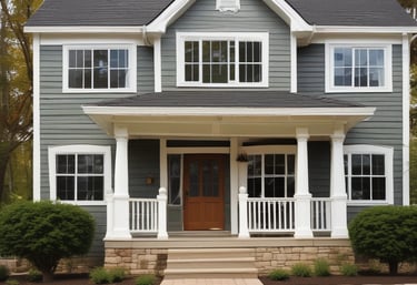 A freshly renovated kitchen featuring modern cabinetry and bright lighting.