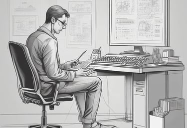 A sleek laptop screen displaying a vibrant, user-friendly website layout.