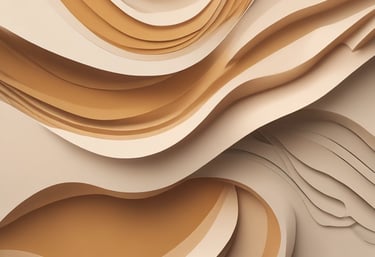 A creative team collaborating over bright orange branded materials in a minimal office.