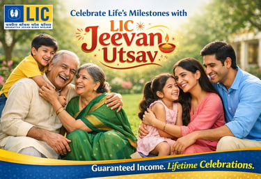"Guaranteed Income. Lifetime Celebrations."
