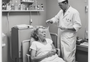 A multidisciplinary medical team collaborating around a table, showing unity and care.