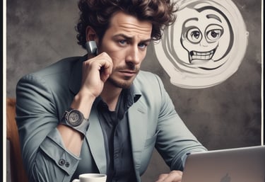 A diverse team collaborating over marketing strategy documents in a bright office.