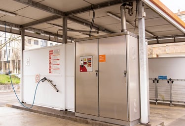 Estación de lavado de vehículos de alta presión