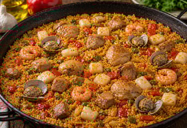 Paella Mixta a Domicilio Bogota