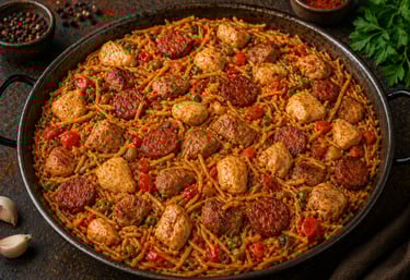 Fideua de Carnes a Domicilio Bogota