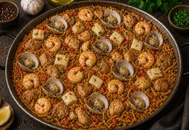 Fideua Mixta Domicilio Bogotá 