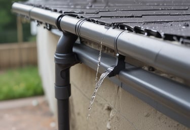 A surveyor inspecting a damp wall inside a residential property.