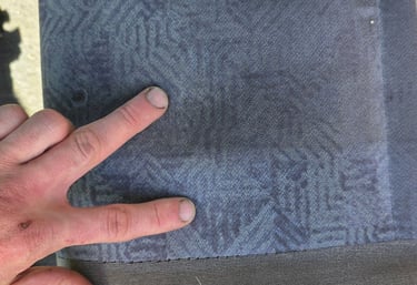 Upholstery cleaning removing dirt and stains from fabric furniture