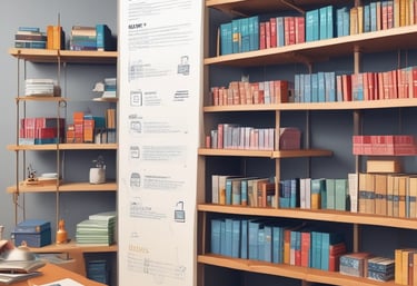 A team collaborating around a table with project notes and laptops, illustrating strategic planning.