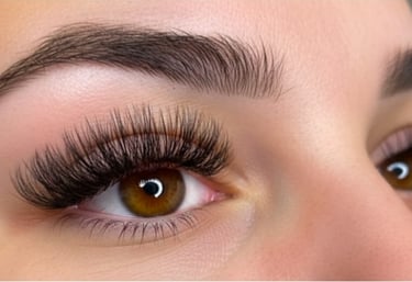 Extension de cils personnalisé Volume Russe Classique - Belly Belle, St-Michel, Villeray, Montreal