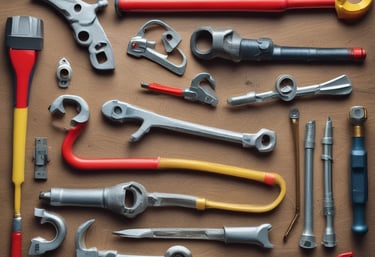 A friendly plumber smiling while explaining a repair plan to a homeowner.