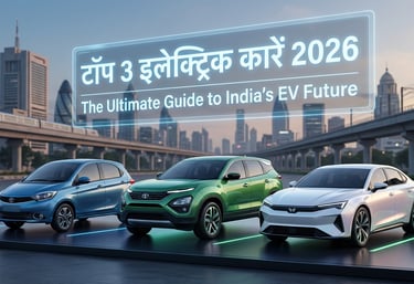 "Top 3 Best Electric Cars in India 2026: Future of Mobility!"