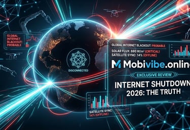 Internet Shutdown 2026: Is it Real? Fact-Checking Solar Storm Rumors | Mobivibe.online