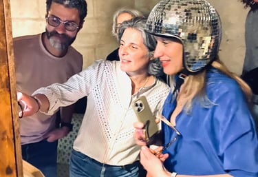 location photobooth professionnel caravane vintage pour anniversaire en Haute-Savoie