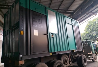 Genset Containarized Silent 1250 KVA