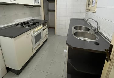 Cocina de un piso diogenes limpia