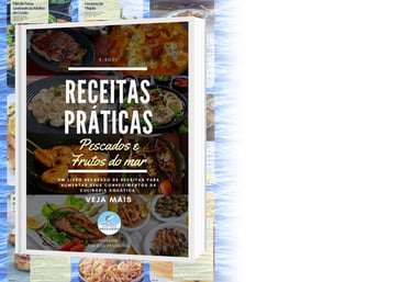 E-book de receitas de Pescados e Frutos do Mar
