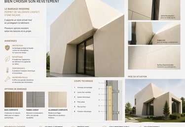 Bardage façade moderne – guide et inspirations design