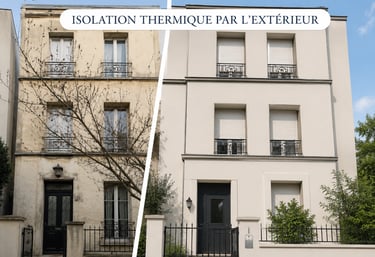 Isolation thermique par l’extérieur en copropriété