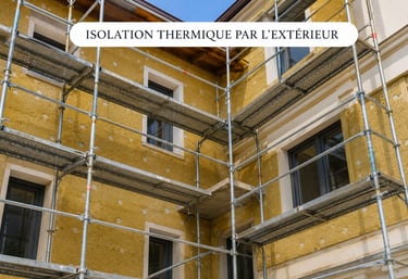 Inertie thermique et isolation extérieure de façade