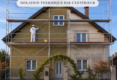 Isolation Thermique par l’Extérieur (ITE) : Expertise et tarifs
