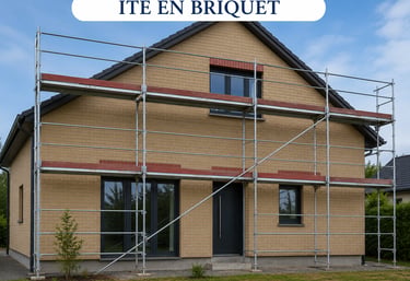 ITE en brique : isolation extérieure et finition moderne