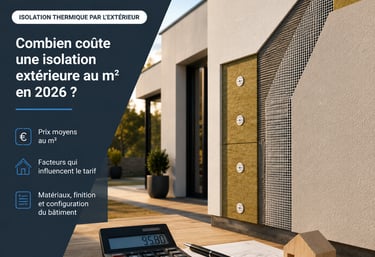 Combien coûte une isolation extérieure au m² en 2026 ?