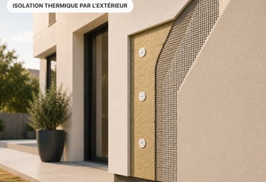 Quel revêtement choisir pour une isolation extérieure ?