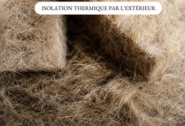 Isolation extérieure biosourcée : une solution naturelle et durable
