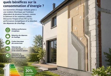 Isolation extérieure : quels bénéfices sur la consommation d’énergie ?