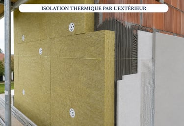 ITE en laine de roche : performances et confort