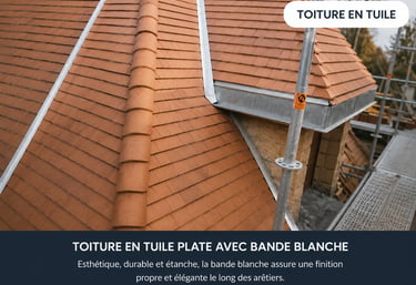 Tuile plate : avantages, contraintes et budget à prévoir