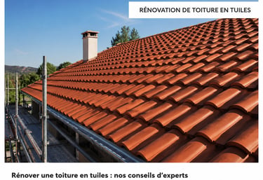 Rénovation de toiture en tuiles : guide pratique et conseils d'experts