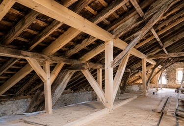 Rénovation de charpente en Île-de-France