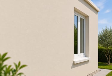 Enduit de façade extérieur – finition lisse et durable