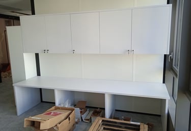 Installation de mobilier de bureau