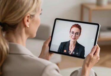 a man riding a skateboard down a street next to tall buildings